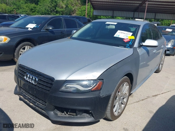 2012 Audi A4 2.0T Premium Plus with VIN WAUFFAFL4CN001656, listed as a IAAI auction lot 42098333 with 1 mi miles. Bid and sale history available at carsss.com. Image 2.