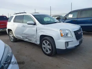 2017 GMC Terrain SLE z VIN 2GKFLNE33H6339750, wystawiony jako IAAI lot #41060748 z przebiegiem 72 839 mil mil oraz . Historia ofert i sprzedaży dostępna na DreamBid. Obrazek 1.