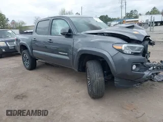 2023 Toyota Tacoma 4WD SR with VIN 3TMCZ5AN9PM538441, listed as a IAAI auction lot 41918710 with 1 mi miles. Bid and sale history available at carsss.com. Image 1.