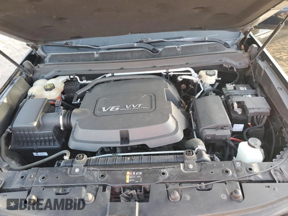 2016 Chevrolet Colorado 2WD LT with VIN 1GCHSCE32G1288285, listed as a Copart auction lot 76170524 with 72,489 mi miles and Salvage Title. Bid and sale history available at carsss.com. Image 12.