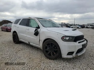 2019 Dodge Durango R/T with VIN 1C4SDHCT5KC525221, listed as a Copart auction lot 89130715 with Not provided miles and Non repairable. Bid and sale history available at DreamBid. Image 4.