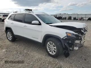 2020 Jeep Cherokee Latitude with VIN 1C4PJMCB4LD548533, listed as a Copart auction lot 54004465 with 73,005 mi miles and Salvage title. Bid and sale history available at DreamBid. Image 4.