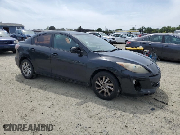 2012 Mazda Mazda3 i Touring with VIN JM1BL1V7XC1588287, listed as a Copart auction lot 54696985 with 242,487 mi miles and Clean Title. Bid and sale history available at carsss.com. Image 4.