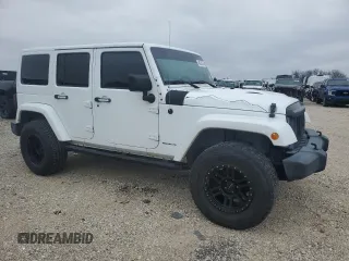 2015 Jeep Wrangler Unlimited Sahara with VIN 1C4BJWEG0FL649724, listed as a Copart auction lot 46242325 with 84,161 mi miles and Salvage Title. Bid and sale history available at carsss.com. Image 4.