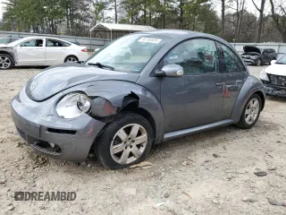 2007 Volkswagen Beetle with VIN 3VWPW31CX7M504745, listed as a Copart auction lot 48799535 with 128,267 mi miles and Salvage Title. Bid and sale history available at DreamBid. Image 1.