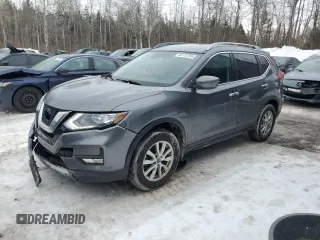 2019 Nissan Rogue S with VIN 5N1AT2MV8KC740020, listed as a Copart auction lot 45172755 with 82,736 mi miles and Clean Title. Bid and sale history available at carsss.com. Image 1.