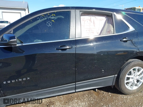 2023 Chevrolet Equinox LT with VIN 3GNAXUEG7PL251910, listed as a IAAI auction lot 41866201 with 15,521 mi miles and . Bid and sale history available at DreamBid. Image 14.