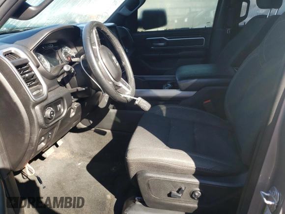 2020 Ram 1500 Big Horn with VIN 1C6SRFFTXLN159366, listed as a Copart auction lot 50233955 with 67,251 mi miles and Salvage Title. Bid and sale history available at carsss.com. Image 7.