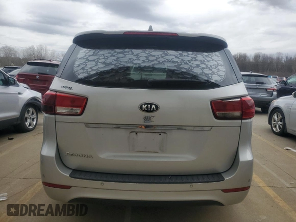 2015 Kia Sedona L with VIN KNDMA5C12F6024905, listed as a Copart auction lot 49466365 with 103,019 mi miles and Clean Title. Bid and sale history available at carsss.com. Image 6.