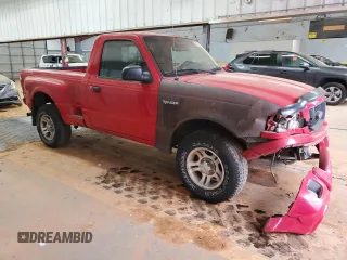 2004 Ford Ranger XL with VIN 1FTYR10U84PA40518, listed as a Copart auction lot 43245565 with 264,333 mi miles and Salvage Title. Bid and sale history available at DreamBid. Image 4.
