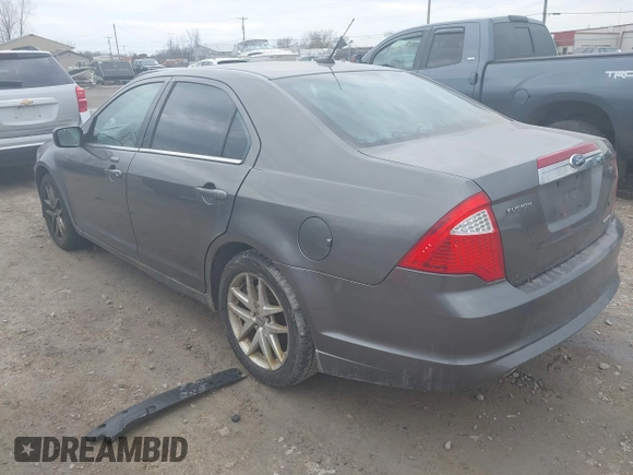 2011 Ford Fusion SEL with VIN 3FAHP0JG2BR232778, listed as a IAAI auction lot 42088562 with 186,584 mi miles. Bid and sale history available at carsss.com. Image 3.