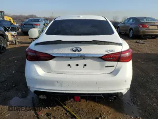 2019 Infiniti Q50 Luxe с VIN JN1EV7AP4KM540753, выставлен на аукционе Copart как лот 49520365 с пробегом 63 269 миль миль и Списание • Salvage title. История ставок и продаж доступна на DreamBid. Изображение 6.