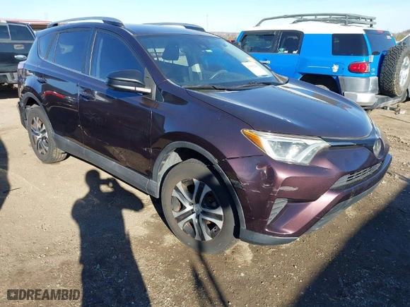 2017 Toyota RAV4 LE with VIN 2T3ZFREVXHW329875, listed as a IAAI auction lot 41691220 with 152,518 mi miles. Bid and sale history available at carsss.com. Image 1.