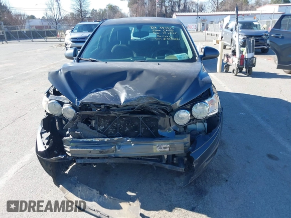 2014 Chevrolet Sonic LT with VIN 1G1JC6SH3E4203331, listed as a IAAI auction lot 41595915 with 161,876 mi miles. Bid and sale history available at carsss.com. Image 12.