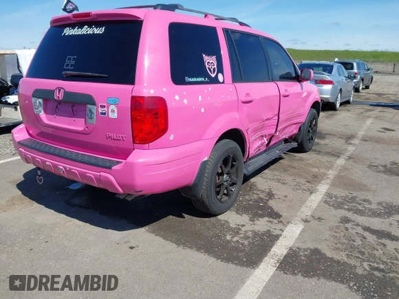 2003 Honda Pilot EX with VIN 2HKYF18433H612070, listed as a IAAI auction lot 41852286 with 242,891 mi miles and . Bid and sale history available at DreamBid. Image 4.