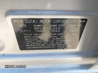 2012 Suzuki SX4 Crossover with VIN JS2YB5A36C6300510, listed as a IAAI auction lot 42140760 with 110,498 mi miles and . Bid and sale history available at carsss.com. Image 9.