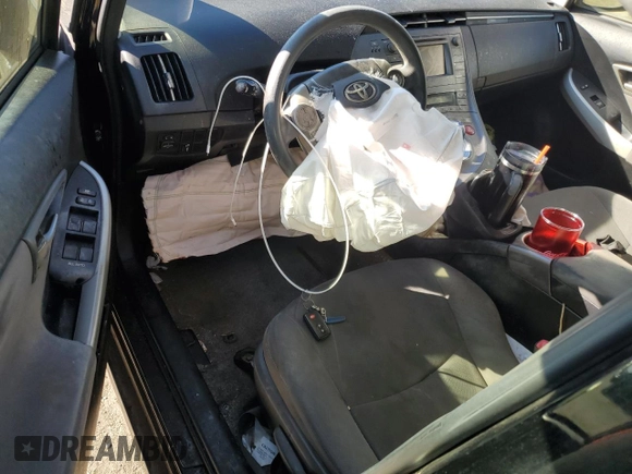 2012 Toyota Prius One with VIN JTDKN3DUXC5524689, listed as a Copart auction lot 50151695 with Not Provided miles and Salvage Title. Bid and sale history available at DreamBid. Image 8.