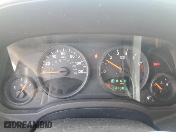 2013 Jeep Compass Sport with VIN 1C4NJDBB1DD280177, listed as a Copart auction lot 52235335 with 141,005 mi miles and Salvage Title. Bid and sale history available at carsss.com. Image 9.