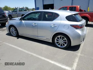2013 Lexus CT 200h with VIN JTHKD5BH1D2162337, listed as a Copart auction lot 59230295 with 99,070 mi miles and Salvage title. Bid and sale history available at DreamBid. Image 2.