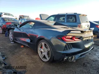 2020 Chevrolet Corvette 3LT with VIN 1G1Y83D40L5119127, listed as a Copart auction lot 88551275 with 9,148 mi miles and Salvage Title. Bid and sale history available at carsss.com. Image 2.