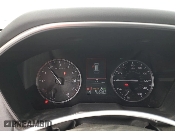 2023 Subaru Outback Touring XT with VIN 4S4BTGPD5P3186897, listed as a Copart auction lot 48678355 with 52,258 mi miles and Salvage title. Bid and sale history available at DreamBid. Image 9.