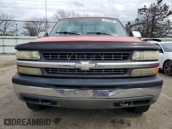 1999 Chevrolet Silverado 1500 LT with VIN 1GCEK14TXXE222892, listed as a Copart auction lot 51213865 with 215,236 mi miles and Salvage Title. Bid and sale history available at DreamBid. Image 5.