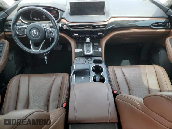 2022 Acura MDX Technology with VIN 5J8YE1H41NL007029, listed as a Copart auction lot 53662015 with 74,505 mi miles and Salvage title. Bid and sale history available at DreamBid. Image 8.
