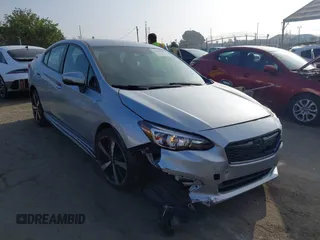 2019 Subaru Impreza Special Sports with VIN 4S3GKAJ61K3609472, listed as a IAAI auction lot 42609355 with 75,325 mi miles and . Bid and sale history available at DreamBid. Image 1.