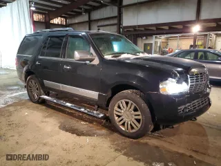 2009 Lincoln Navigator with VIN 5LMFU28569EJ01398, listed as a Copart auction lot 41881275 with 129,920 mi miles and Salvage Title. Bid and sale history available at carsss.com. Image 4.