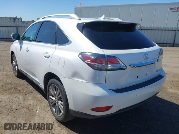 2013 Lexus RX 350 with VIN 2T2ZK1BA3DC123635, listed as a IAAI auction lot 42277146 with 148,734 mi miles and . Bid and sale history available at DreamBid. Image 3.