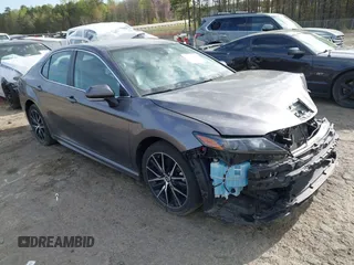 2023 Toyota Camry SE with VIN 4T1G11AK3PU098408, listed as a IAAI auction lot 41924416 with 46,991 mi miles and . Bid and sale history available at carsss.com. Image 1.