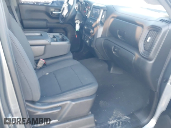 2020 Chevrolet Silverado 1500 Custom with VIN 1GCPWBEHXLZ183253, listed as a IAAI auction lot 41282835 with 128,772 mi miles. Bid and sale history available at carsss.com. Image 5.