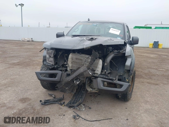 2019 Ford F-150 Raptor with VIN 1FTFW1RG9KFB45830, listed as a IAAI auction lot 41602022 with 136,401 mi miles. Bid and sale history available at carsss.com. Image 6.