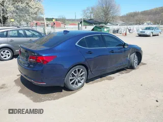 2015 Acura TLX V6 Advance with VIN 19UUB3F75FA002753, listed as a IAAI auction lot 42021250 with 135,225 mi miles. Bid and sale history available at carsss.com. Image 4.