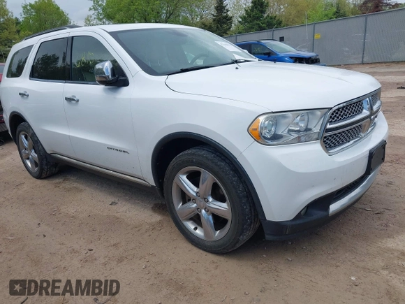 2013 Dodge Durango Citadel z VIN 1C4SDJET7DC512400, wystawiony jako IAAI lot #42246815 z przebiegiem 186 427 mil mil oraz . Historia ofert i sprzedaży dostępna na DreamBid. Obrazek 1.