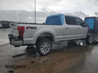 2017 Ford F-250 Lariat with VIN 1FT7W2BT9HEB34178, listed as a Copart auction lot 56340805 with Not provided miles and Salvage title. Bid and sale history available at DreamBid. Image 3.