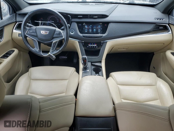 2018 Cadillac XT5 AWD with VIN 1GYKNBRS9JZ219430, listed as a Copart auction lot 48194775 with 59,017 mi miles and Salvage title. Bid and sale history available at DreamBid. Image 8.