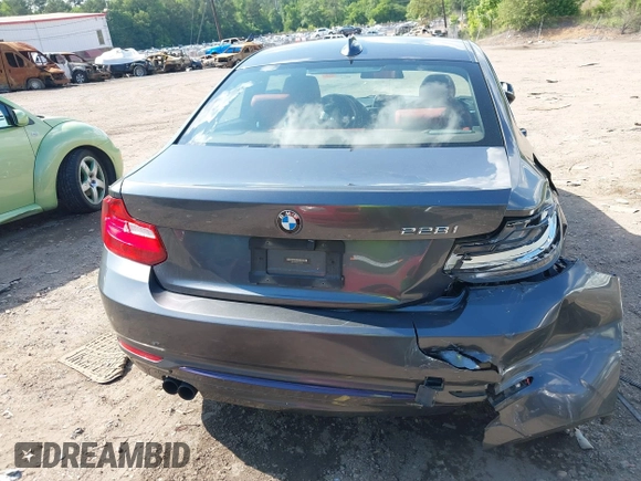 2014 BMW 2 Series 228i with VIN WBA1F5C59EV246205, listed as a IAAI auction lot 42219390 with 142,532 mi miles and . Bid and sale history available at DreamBid. Image 16.