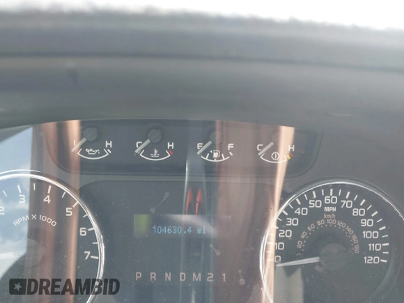 2011 Ford F-150 XL with VIN 1FTFW1EF5BKD39033, listed as a IAAI auction lot 41877841 with 104,630 mi miles and . Bid and sale history available at DreamBid. Image 7.
