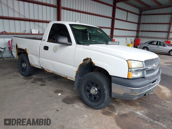 2005 Chevrolet Silverado 1500 LS z VIN 1GCEK14VX5Z305858, wystawiony jako IAAI lot #42437775 z przebiegiem 134 477 mil mil oraz . Historia ofert i sprzedaży dostępna na DreamBid. Obrazek 1.