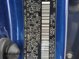 2010 Toyota Prius II z VIN JTDKN3DU6A1300422, wystawiony jako Copart lot #60172255 z przebiegiem 139 107 mil mil oraz Szkoda całkowita • Salvage title. Historia ofert i sprzedaży dostępna na DreamBid. Obrazek 12.