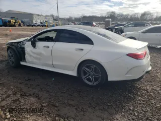 2019 Mercedes-Benz CLS with VIN WDD2J5KB2KA021095, listed as a Copart auction lot 72637814 with 64,479 mi miles and Salvage Title. Bid and sale history available at carsss.com. Image 2.