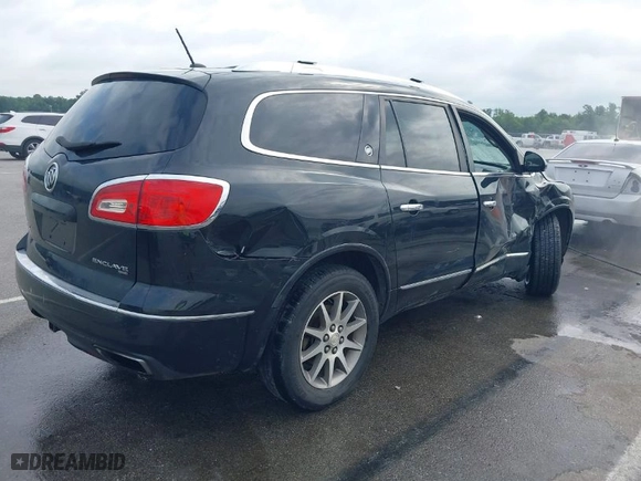 2014 Buick Enclave Leather with VIN 5GAKVBKD5EJ155152, listed as a IAAI auction lot 39577141 with 166,127 mi miles. Bid and sale history available at carsss.com. Image 4.