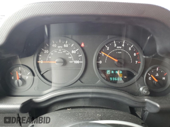 2009 Jeep Wrangler X с VIN 1J4FA24129L749314, выставлен на аукционе Copart как лот 58160995 с пробегом 93 603 миль миль и Списание • Salvage title. История ставок и продаж доступна на DreamBid. Изображение 9.