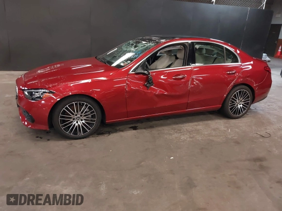 2022 Mercedes-Benz C 300 with VIN W1KAF4HB0NR038854, listed as a IAAI auction lot 37398847 with 12,776 mi miles and . Bid and sale history available at DreamBid. Image 14.