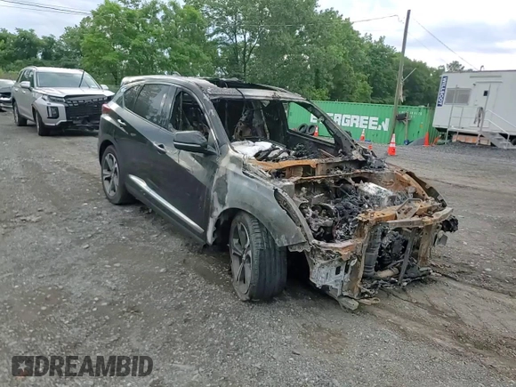 2022 Acura RDX Advance with VIN 5J8TC2H71NL013896, listed as a Copart auction lot 62492665 with Not provided miles and Salvage title. Bid and sale history available at DreamBid. Image 14.