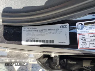 2015 Audi A6 Premium Plus z VIN WAUFGAFCXFN014901, wystawiony jako Copart lot #55737185 z przebiegiem 111 903 mil mil oraz Szkoda całkowita • Salvage title. Historia ofert i sprzedaży dostępna na DreamBid. Obrazek 13.