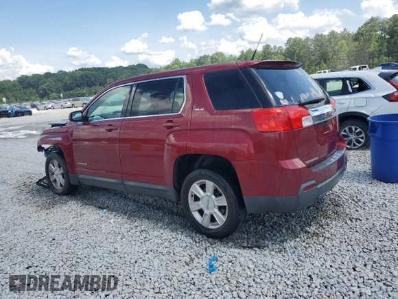 2012 GMC Terrain SLE-1 with VIN 2GKALMEK2C6369343, listed as a Copart auction lot 61942145 with 117,958 mi miles and Salvage title. Bid and sale history available at DreamBid. Image 2.