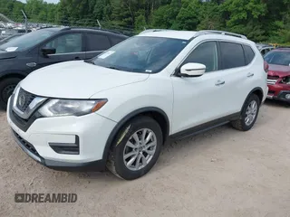 2019 Nissan Rogue SV with VIN KNMAT2MT5KP543348, listed as a IAAI auction lot 42474327 with 150,285 mi miles and . Bid and sale history available at DreamBid. Image 2.