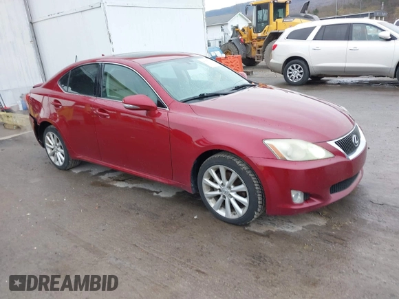 2009 Lexus IS 250 z VIN JTHCK262895028140, wystawiony jako IAAI lot #41996151 z przebiegiem 216 365 mil mil oraz . Historia ofert i sprzedaży dostępna na DreamBid. Obrazek 1.